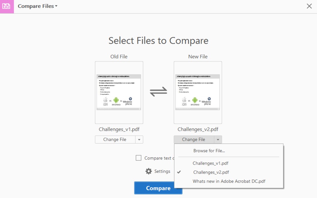 how to open multiple pdfs in one window