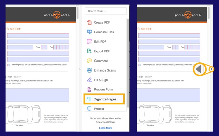 how to add pages to a pdf in adobe reader