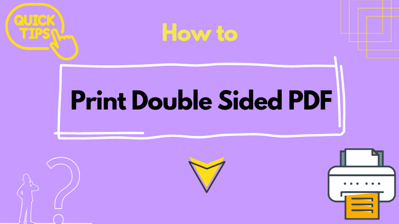 how to print double sided pdf