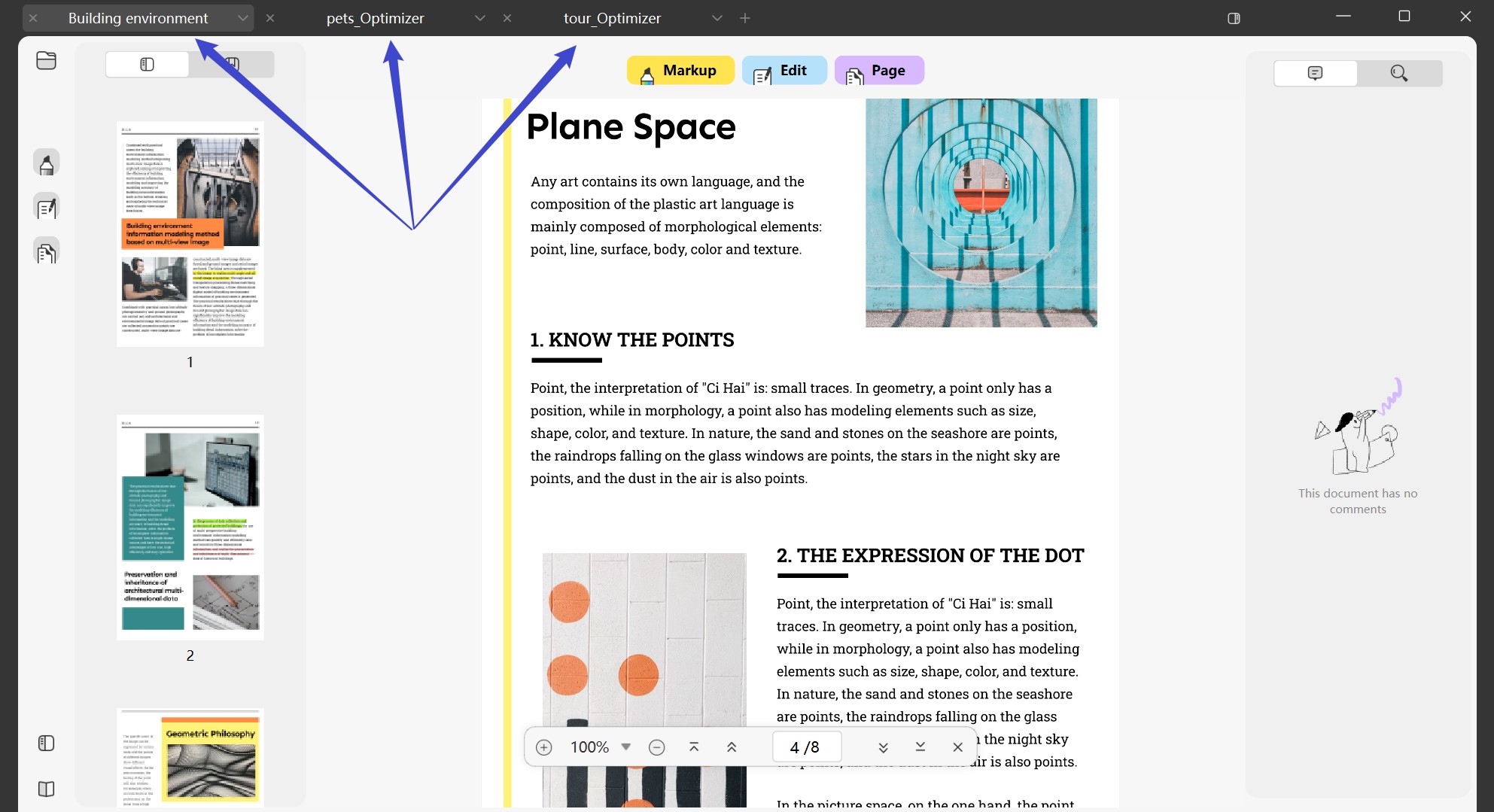 how to open two pdf files side by side